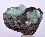 3.2cms GEOCRONITE GREEN FLUORITE Crystal Peru Milpo Atacocha Shiny K78