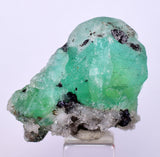 3.4cms GREEN FLUORITE CRYSTALS Peru Huanzala Shiny Mineral Specimen K80