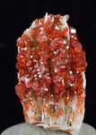 3.1cm VANADINITE CRYSTAL BARITE Mibladen Morocco Miniature Mineral Specimen W44