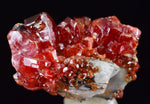 3cms VANADINITE CRYSTAL BARITE Mibladen Morocco Miniature Mineral Specimen W49