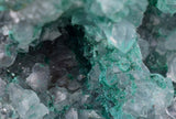 3.9cms GEM SILICA CHRYSOCOLLA Druzy Quartz Stalactites Lily Mine Peru Calcite Geodes Mineral Specimen D257