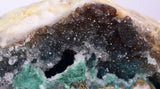 6.8cms GEM SILICA CHRYSOCOLLA Druzy Quartz Stalactites Lily Mine Peru Calcite Geodes Mineral Specimen D259