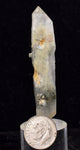 6.2cms GEM QUARTZ Natural Chlorite Included Phantom Crystal Peru Q351