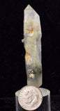 6.2cms GEM QUARTZ Natural Chlorite Included Phantom Crystal Peru Q351