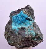 4.6cms GEM SILICA CHRYSOCOLLA Druzy Quartz Stalactites Lily Mine Peru Calcite Geodes Mineral Specimen D260