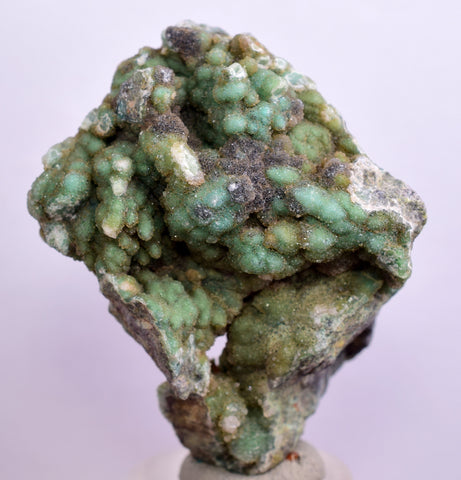 4.6cms GEM SILICA CHRYSOCOLLA Druzy Quartz Stalactites Lily Mine Peru Calcite Geodes Mineral Specimen D261
