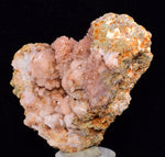 7cms ROSE DRUZY QUARTZ Bright Crystals Cathedral Botryoidal Peru New Find Mineral Specimen QE357