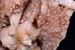 7cms ROSE DRUZY QUARTZ Bright Crystals Cathedral Botryoidal Peru New Find Mineral Specimen QE357