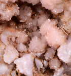 7cms ROSE DRUZY QUARTZ Bright Crystals Cathedral Botryoidal Peru New Find Mineral Specimen QE357