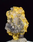 0.9cms NATIVE GOLD QUARTZ of the Incas Thumbnail Aesthetic Wire Gem Crystal Smoky Quartz Peru Rare Mineral Specimen L237