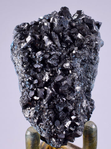 4.6cm GEM ENARGITE PYRITE Crystals Peru Shiny Mineral Specimen Collector H301