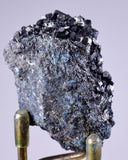 4.6cm GEM ENARGITE PYRITE Crystals Peru Shiny Mineral Specimen Collector H301