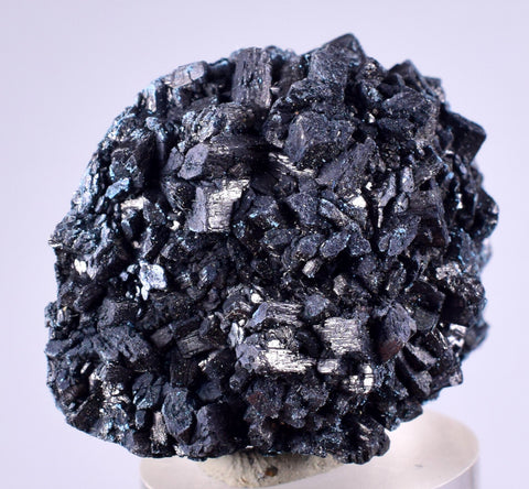 4.1cm GEM ENARGITE PYRITE Crystals Peru Shiny Mineral Specimen Collector H302