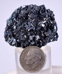 4.1cm GEM ENARGITE PYRITE Crystals Peru Shiny Mineral Specimen Collector H302