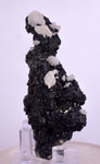 8.5cms SPHALERITE CALCITE PYRITE Crystals Old Stock Collector  Mineral Specimen G245