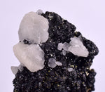 8.5cms SPHALERITE CALCITE PYRITE Crystals Old Stock Collector  Mineral Specimen G245