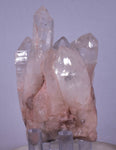 7cms  PINK LITHIUM QUARTZ Colombia Rare Shiny Crystal Mineral Specimen Q362