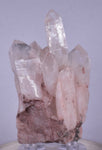 7cms  PINK LITHIUM QUARTZ Colombia Rare Shiny Crystal Mineral Specimen Q362