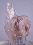 6.5cms  PINK LITHIUM QUARTZ Colombia Rare Shiny Crystal Mineral Specimen Q364