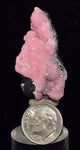 4.1cms RHODOCHROSITE ROSETTE SPHALERITE  Pyrite Peru Pink Crystals Collector Mineral Specimen R575
