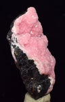 4.1cms RHODOCHROSITE ROSETTE SPHALERITE  Pyrite Peru Pink Crystals Collector Mineral Specimen R575