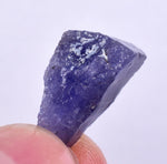12cts GEM TANZANITE ROUGH Zoisite Unheated Terminated Mineral Specimen Tanzania T410