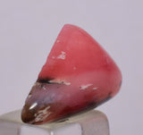 5.5cts PINK OPAL CABOCHON Landscape Jewelry Pendant Dendrites Coral Color B28