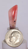 4cts PINK OPAL CABOCHON Landscape Jewelry Pendant Dendrites Coral Color B29