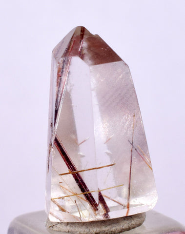 1.4cms  QUARTZ RUTILATED Polished Cabochon Brasil Rutile Pendant Jewelry Q367