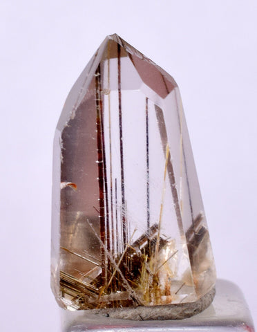 1.5cms  QUARTZ RUTILATED Polished Cabochon Brasil Rutile Pendant Jewelry Q369