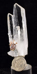 6.3cms SPHALERITE QUARTZ PHANTOM Crystals Blenda Main Crystal Mineral Specimen Peru Collector M222