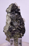 8.5cms SPHALERITE CALCITE PYRITE Crystals Old Stock Collector  Mineral Specimen G245