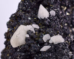 8.5cms SPHALERITE CALCITE PYRITE Crystals Old Stock Collector  Mineral Specimen G245