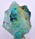 4.1cms  QUARTZ CHRYSOCOLLA TENTADORA Mine Peru Grape Botryoidal Stalactite Crystals Rare Ajoite (?)Mineral Specimen Collectors ce962