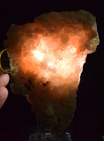 11cm GEM PINK OPAL Quartz natural Sculpture Botryoidal Peru Translucent Mineral Specimen P243