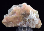 9cm GEM PINK OPAL Quartz natural Sculpture Botryoidal Peru Translucent Mineral Specimen P244