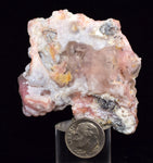 6.7cm GEM PINK OPAL Quartz natural Sculpture Botryoidal Peru Translucent Mineral Specimen P246