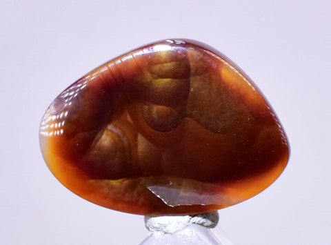 4cts FIRE AGATE CABOCHONS Natural Mexico Multi Color Gemstone Jewelry B38