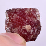 6.2grams GEM RED RHODOCHROSITE Rough Ortiz Peru Gemstones Mineral Specimen R582
