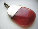 Lot 20 grams GEM RED RHODOCHROSITE Rough Ortiz Peru Gemstones Mineral Specimen R721
