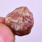 5.5grams GEM RED RHODOCHROSITE Rough Ortiz Peru Gemstones Mineral Specimen R583