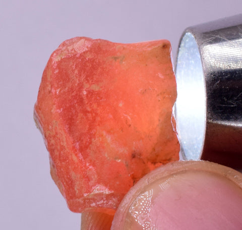 5.9grams GEM RED RHODOCHROSITE Rough Ortiz Peru Gemstones Mineral Specimen R584