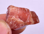 8.3grams GEM RED RHODOCHROSITE Rough Ortiz Peru Gemstones Mineral Specimen R585