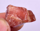 8.3grams GEM RED RHODOCHROSITE Rough Ortiz Peru Gemstones Mineral Specimen R585