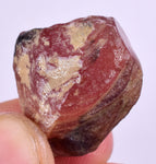 7.3grams GEM RED RHODOCHROSITE Rough Ortiz Peru Gemstones Mineral Specimen R586