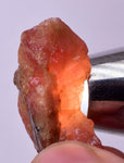 9.6grams GEM RED RHODOCHROSITE Rough Ortiz Peru Gemstones Mineral Specimen R587
