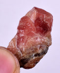 4.9grams GEM RED RHODOCHROSITE Rough Ortiz Peru Gemstones Mineral Specimen R589