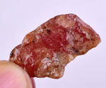 5.6grams GEM RED RHODOCHROSITE Rough Ortiz Peru Gemstones Mineral Specimen R590