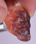 6.4grams GEM RED RHODOCHROSITE Rough Ortiz Peru Gemstones Mineral Specimen R591