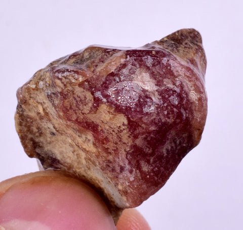 14grams GEM RED RHODOCHROSITE Rough Ortiz Peru Gemstones Mineral Specimen R593